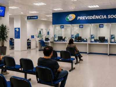 INSS reduz fila e bate recorde em 2026.